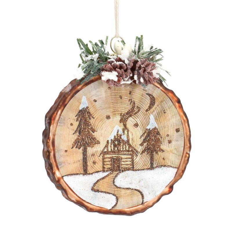 Cabin Woodland Ornament